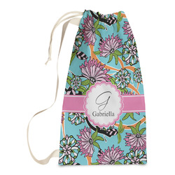 Summer Flowers Laundry Bags - Small (Personalized)