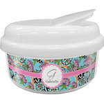 Summer Flowers Snack Container (Personalized)