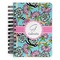 Summer Flowers Spiral Notebook - 5x7 w/ Name and Initial