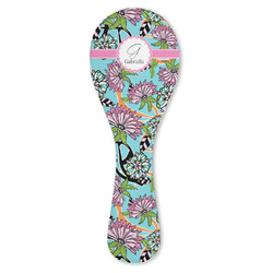 Summer Flowers Ceramic Spoon Rest (Personalized)