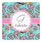 Summer Flowers Square Decal