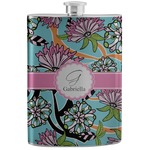 Summer Flowers Stainless Steel Flask (Personalized)
