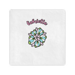 Summer Flowers Cocktail Napkins (Personalized)