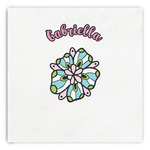 Summer Flowers Paper Dinner Napkins (Personalized)