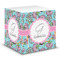 Summer Flowers Sticky Note Cube (Personalized)