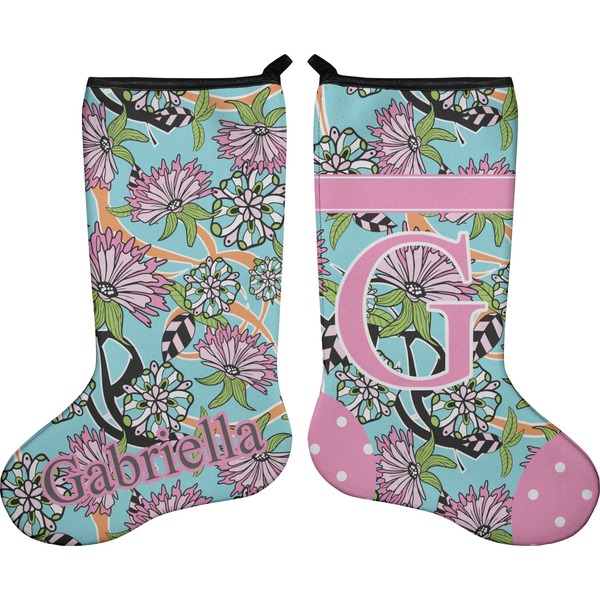 Summer Flowers Stocking - Double-Sided - Approval