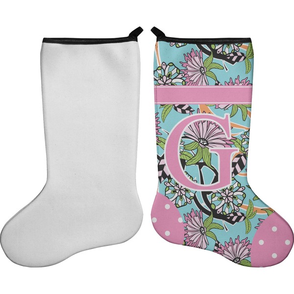 Summer Flowers Stocking - Single-Sided - Approval