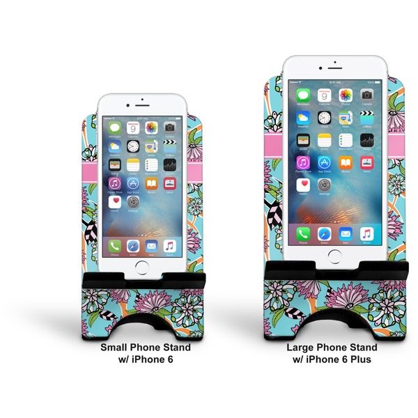 Summer Flowers Stylized Phone Stand - Comparison