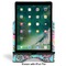 Summer Flowers Stylized Tablet Stand - Front with ipad