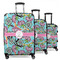 Summer Flowers Suitcase Set 1 - MAIN
