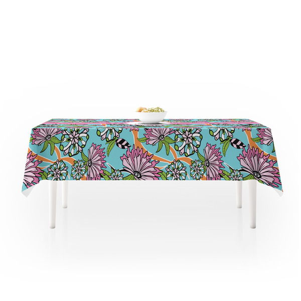 Summer Flowers Tablecloths (58"x102") - MAIN (side view)