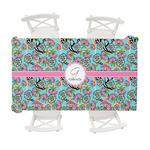 Summer Flowers Tablecloth - 58"x102" (Personalized)