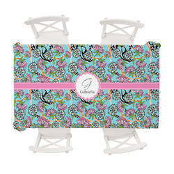 Summer Flowers Tablecloth - 58"x102" (Personalized)