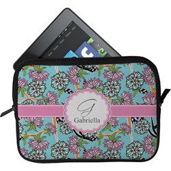 Summer Flowers Tablet Case / Sleeve (Personalized)