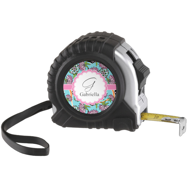 Custom Summer Flowers Tape Measure (Personalized)