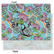 Summer Flowers Tissue Paper - Heavyweight - Large - Front & Back