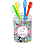 Summer Flowers Toothbrush Holder (Personalized)