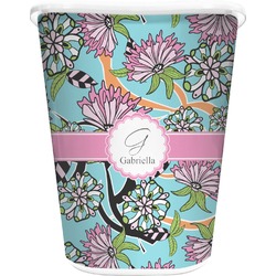 Summer Flowers Waste Basket (Personalized)