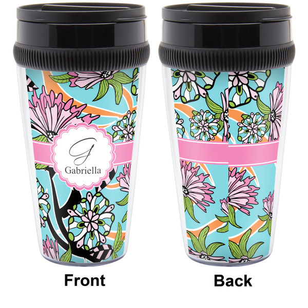 Summer Flowers Travel Mug Approval (Personalized)