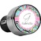 Summer Flowers USB Car Charger - Close Up
