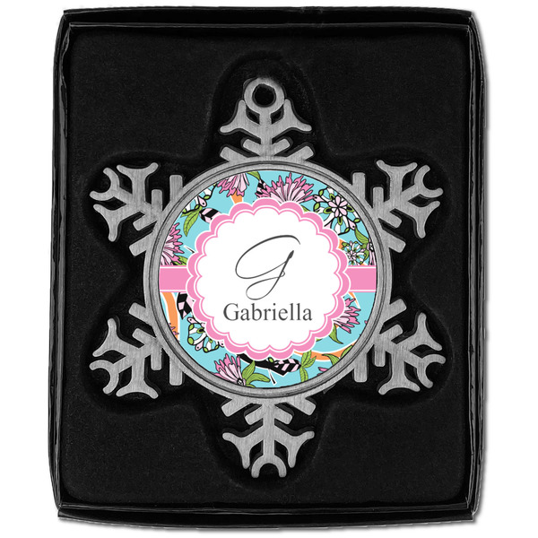 Summer Flowers Vintage Snowflake - In box