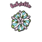 Summer Flowers Graphic Decal - Custom Sizes (Personalized)