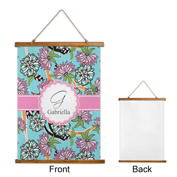 Summer Flowers Wall Hanging Tapestry - Portrait - APPROVAL