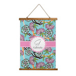 Summer Flowers Wall Hanging Tapestry (Personalized)