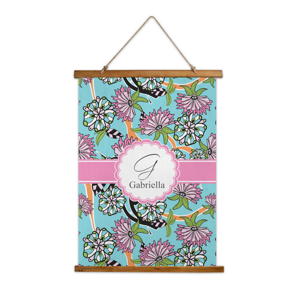 Custom Summer Flowers Wall Hanging Tapestry (Personalized)