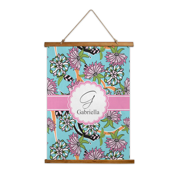 Custom Summer Flowers Wall Hanging Tapestry (Personalized)
