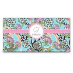 Summer Flowers Wall Mounted Coat Rack (Personalized)