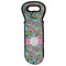 Summer Flowers Wine Tote Bag (Personalized)