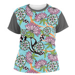 Summer Flowers Women's Crew T-Shirt - 2X Large