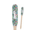 Summer Flowers Wooden Food Pick - Paddle - Closeup