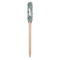 Summer Flowers Wooden Food Pick - Paddle - Single Pick