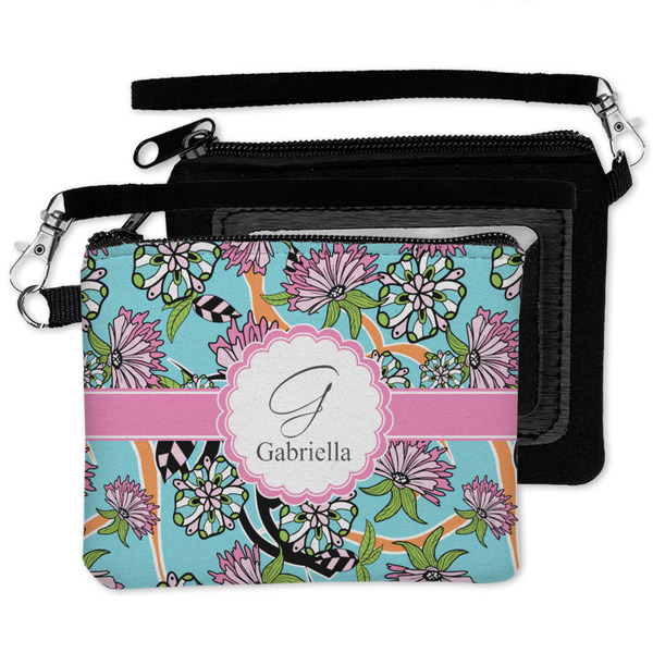 Summer Flowers Wristlet ID Cases - MAIN