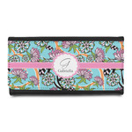 Summer Flowers Leatherette Ladies Wallet (Personalized)