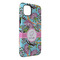 Summer Flowers iPhone 14 Plus Tough Case - Angle