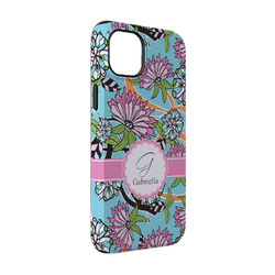 Summer Flowers iPhone Case - Rubber Lined - iPhone 14 Pro (Personalized)