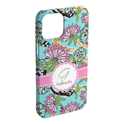 Summer Flowers iPhone Case - Plastic (Personalized)