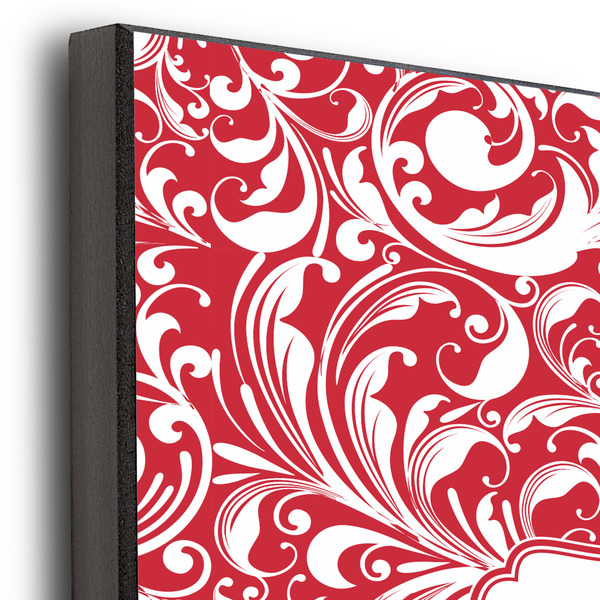 Swirl 11x14 Wood Print - Closeup