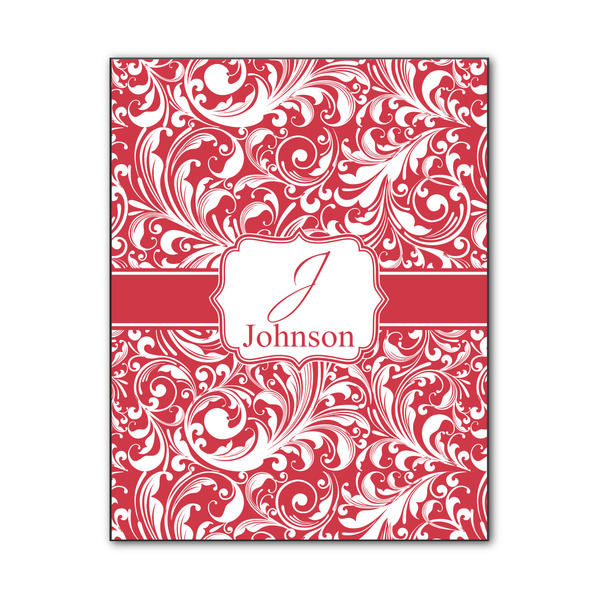 Custom Swirl Wood Print - 11x14 (Personalized)