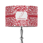 Swirl 12" Drum Lamp Shade - Fabric (Personalized)