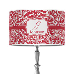 Swirl 12" Drum Lamp Shade - Poly-film (Personalized)