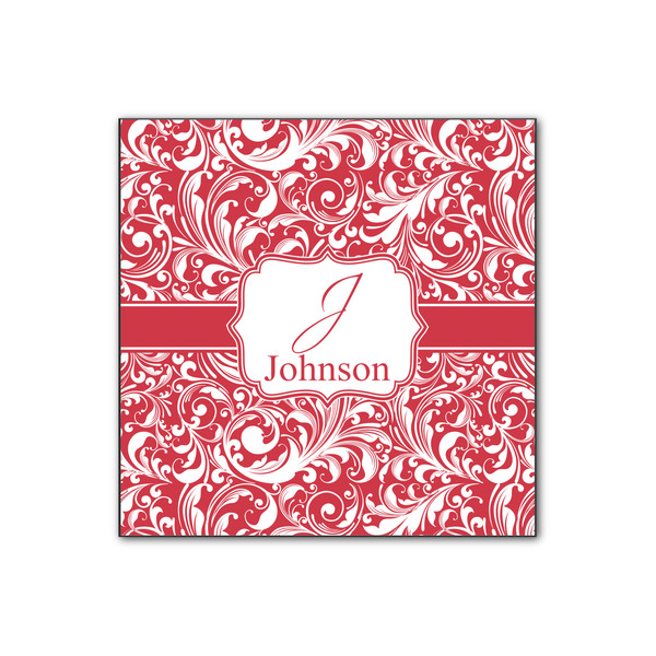 Custom Swirl Wood Print - 12x12 (Personalized)