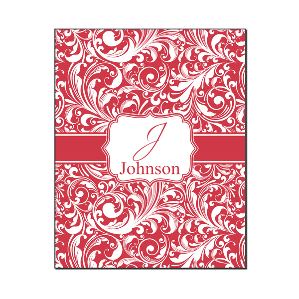 Custom Swirl Wood Print - 16x20 (Personalized)