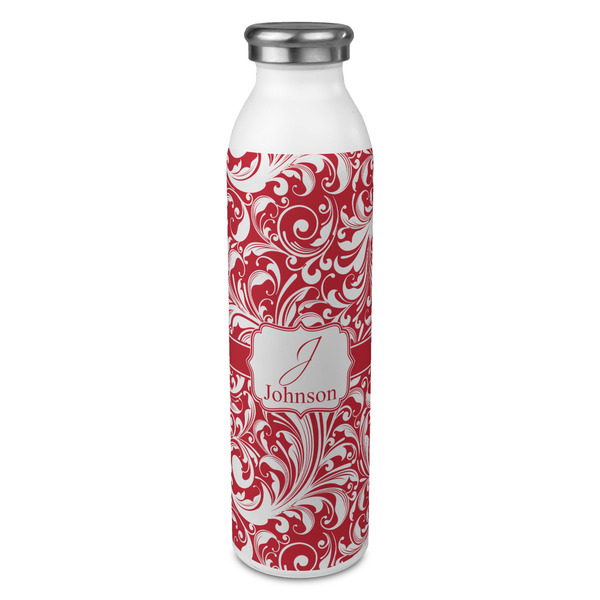 Custom Swirl 20oz Stainless Steel Water Bottle - Full Print (Personalized)