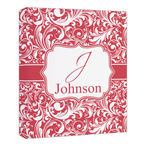 Custom Swirl Canvas Print - 20x24 (Personalized)