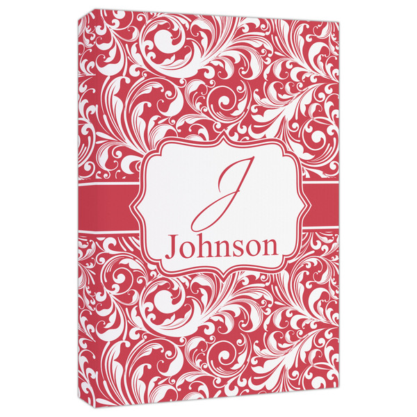 Custom Swirl Canvas Print - 20x30 (Personalized)