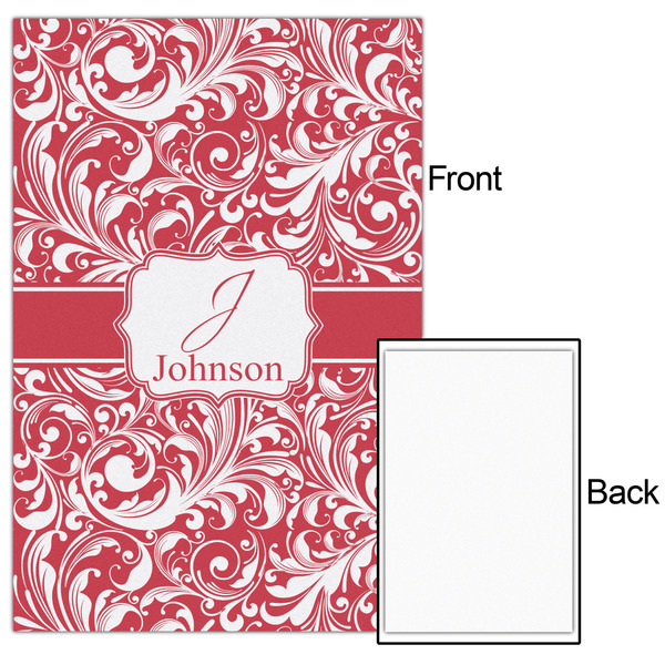 Swirl 20x30 - Matte Poster - Front & Back